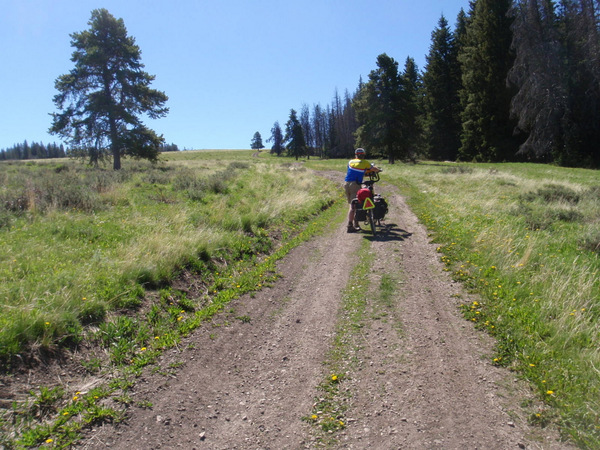 Uphill Push on the GDMBR.